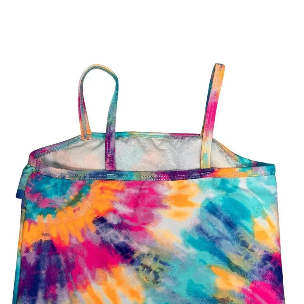 The Children's Place Girl's Size 4T Tie Dye Swim‎ Top